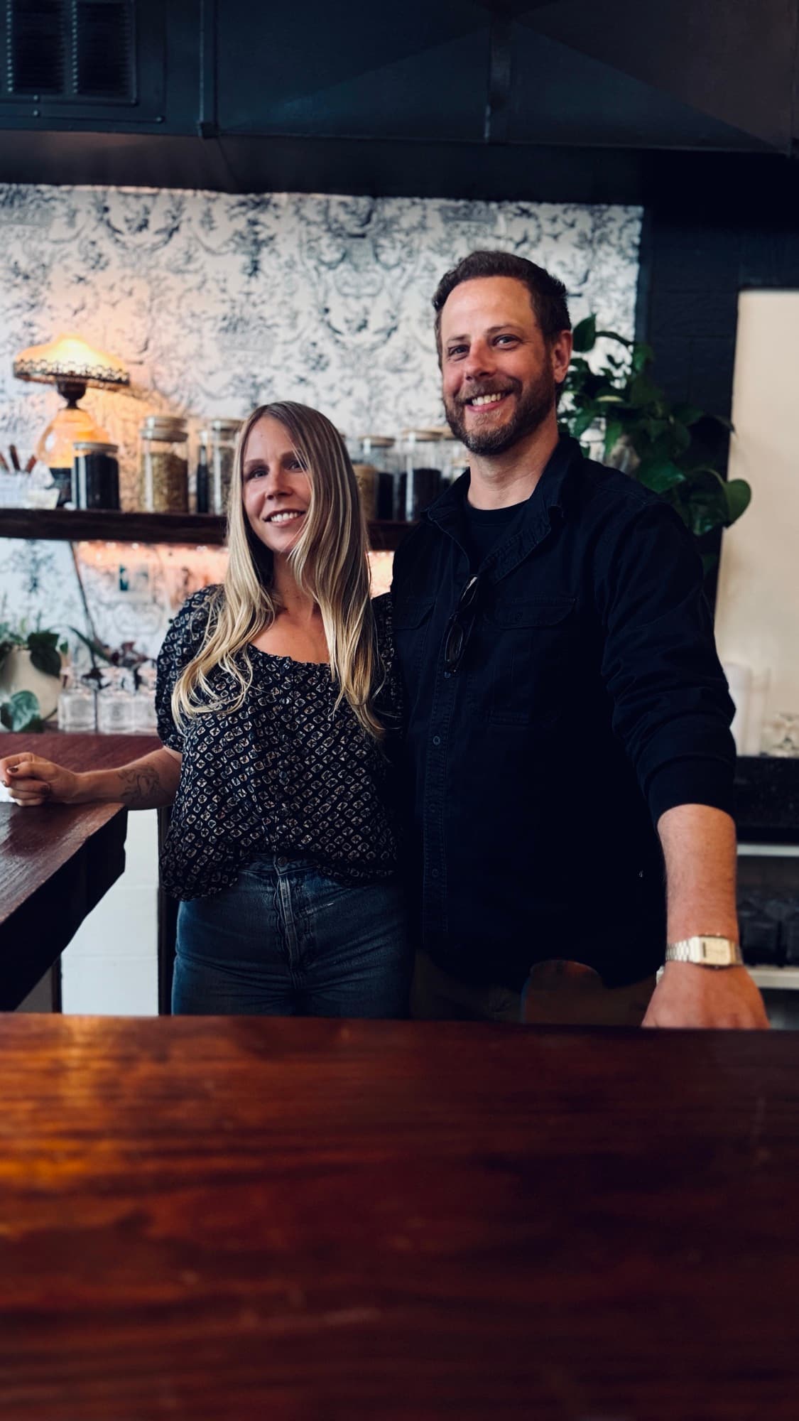 Elizabeth and Joseph Croteau together.